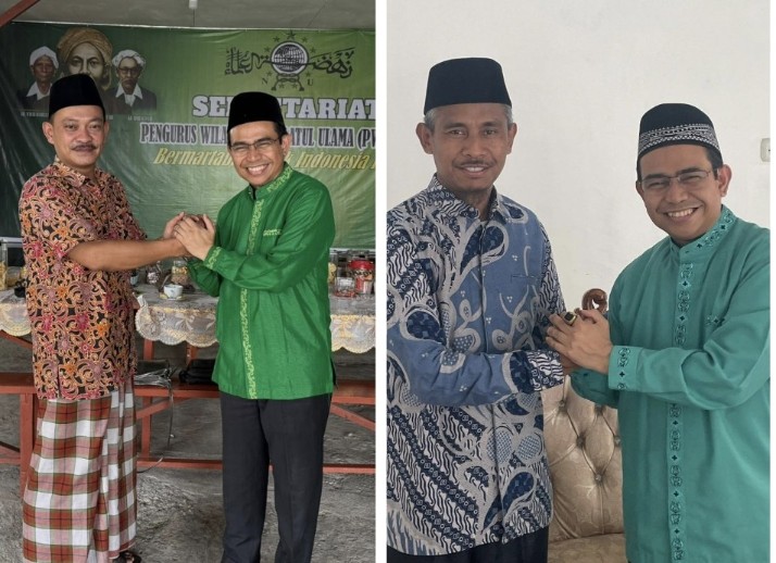 Anggota DPR RI Hendry Munief menemui Pimpinan NU dan Muhammadiyah Riau (foto/ist)